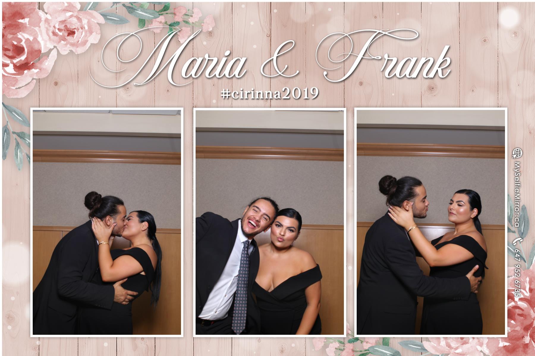 Wedding of Frank and Maria  | View more photos from the event at gallery.myselfiemirror.ca/u/romanmyselfiemirrorca/Wedding-of-Frank-and-Maria